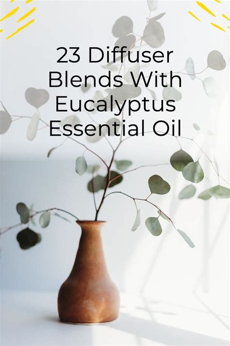 Eucalyptus Diffuser Blends The Eo Home Diffuser Blends Eucalyptus