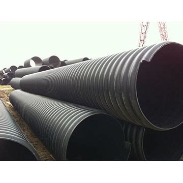 HDPE Large Diameter Corrugated Drainage Pipe For Underground Drainage