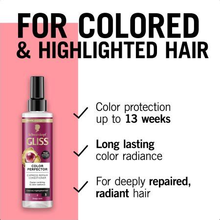 Schwarzkopf Gliss Color Perfector Regenerating Balm For Colour Treated