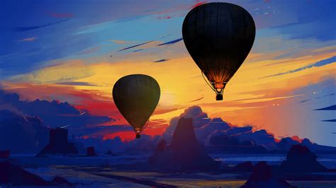 3840x2160 Air Balloon Floating 4k Hd 4k Wallpapersimagesbackgrounds