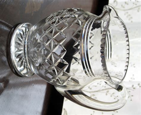 Vintage Large Cut Crystal Glass Jug Signed Stuart For Sale Classifieds