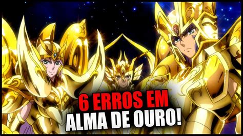 Erros Em Cavaleiros Do Zod Aco Soul Of Gold Saint Seiya Alma De Ouro