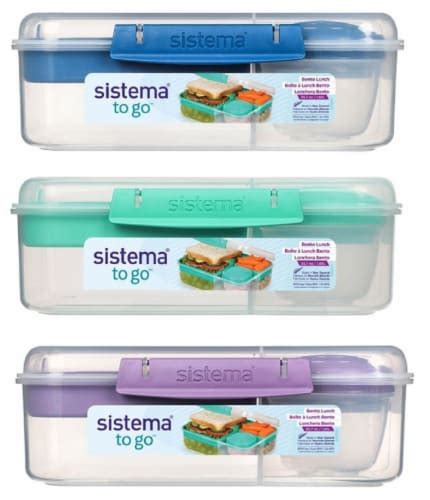 Sistema Bento Lunch To Go Container Assorted Ct King Soopers