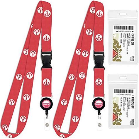 Cruise Lanyard For Ship Cards Pack Cruise Lanyards With Id