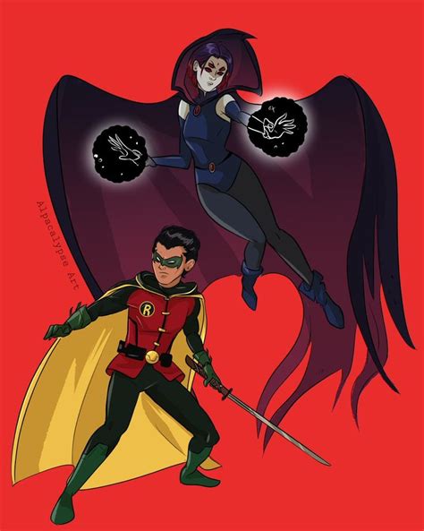 Pin on Damian & Raven Fanart