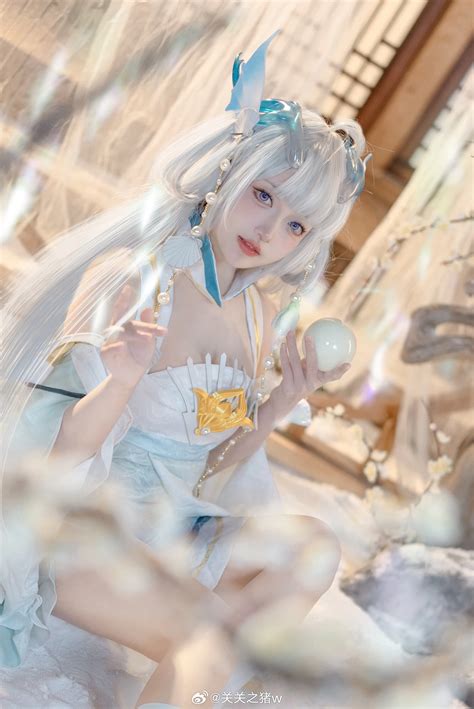 Cosplay 王者荣耀 西施游龙清影 Cos关关之猪w 小白游戏网 游戏动漫交流中心