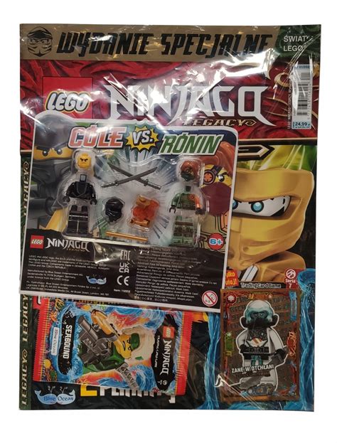 Magazyn LEGO Ninjago Legacy Minifigure 01 2022 Cole Vs Ronin