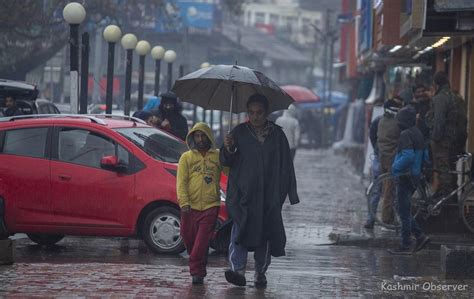 MeT Issues Yellow Warning As Rains Lash Kashmir Valley Kashmir Observer