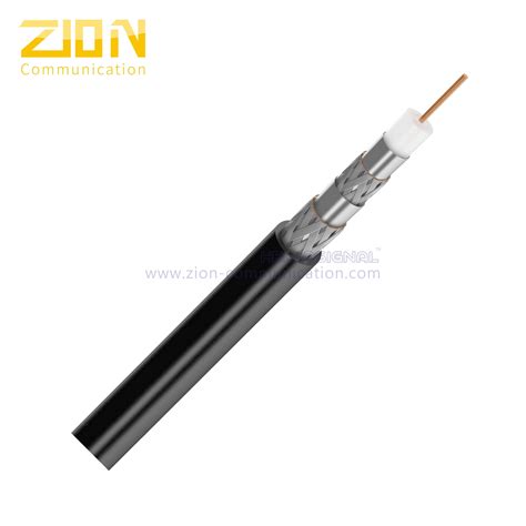 Fep Insulation Plenum Rg Coaxial Cable Quad Shield Cmp Pvc Swept To Ghz