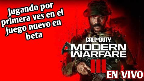 EN VIVO Call Of Duty Modern Warfare 3 Jugado Por Primera Vez En