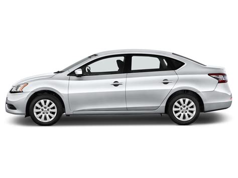 Image 2014 Nissan Sentra 4 Door Sedan I4 Cvt Sv Side Exterior View