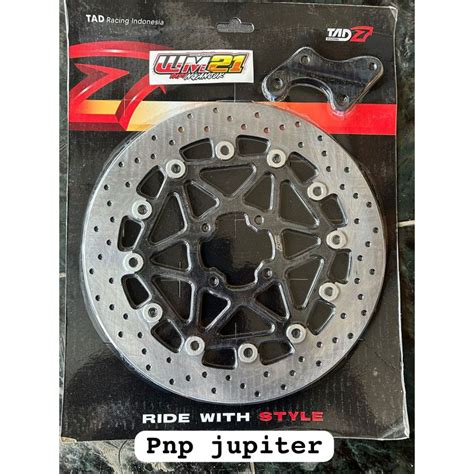 Jual PIRINGAN CAKRAM VARIASI JUPITER 300MM DISC DEPAN SET PNP YAMAHA