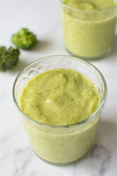 Broccoli Smoothie (Fruity & Delicious!) - Hint of Healthy