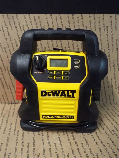 DeWalt DXAEJ14 1400 Peak Jump Starter Digital 48 OFF