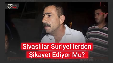 Sivasta seçimlerden sonra Suriyeliler ve mahalleli arasında bir kavga