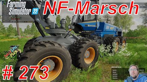 LS 22 NF Marsch 273 Noch paar bäume dann ist Fläche frei für neue