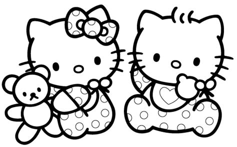 Coloring Pages Fun: Free Hello Kitty Coloring Pages