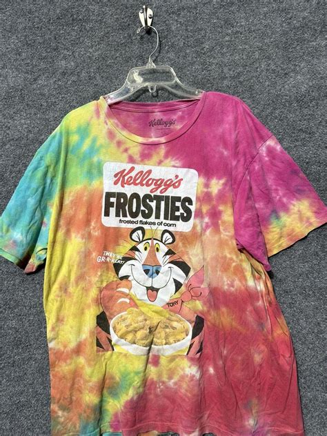 Kelloggs Frosted Flakes Tony The Tiger Tie Dye Adult Gem