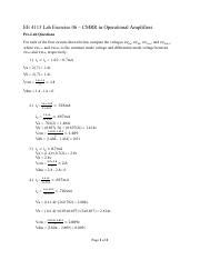 Understanding CMRR In Operational Amplifiers Lab Exercise And Course