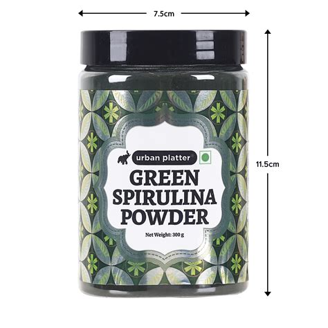 Urban Platter Pure Spirulina Powder 300g All Natural And Mineral Rich