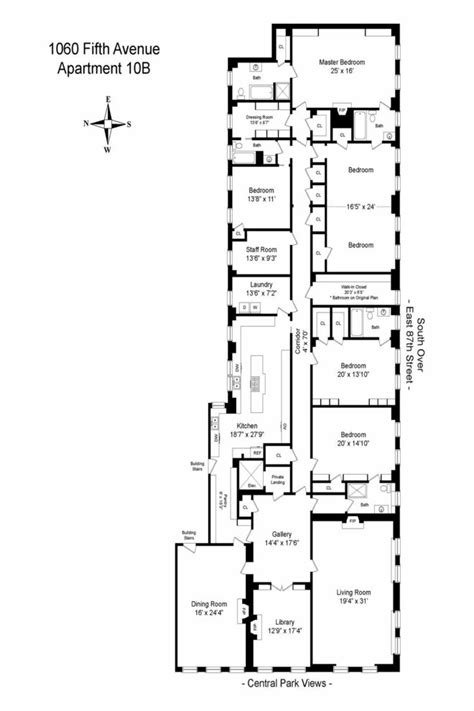 Th Avenue B New York Ny Sales Floorplans Property