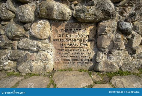 Culloden Moor Was the Site of the Battle of Culloden in 1746 Near ...