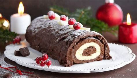 Chocolate Yule Log B Che De No L For A Cozy Christmas Happy Baking Days