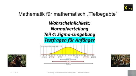 6 2 9 8 Test 4 Normalverteilung Sigma Umgebung YouTube