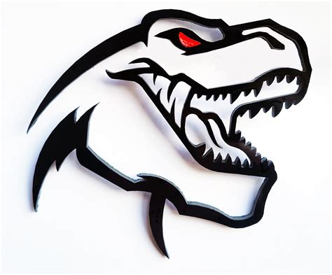 X Dinosaur T Rex Trx Redeye Emblem For Dodge Ram Logo