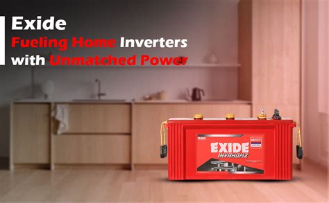 Exide Invahomz Ihtt1650 12v 150ah Tall Tubular Inverter Battery For Home And Office With