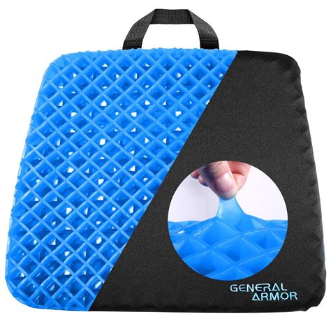 Buy Gel Seat Cushion Double Layer Thick Cooling Seat Cushion For Long