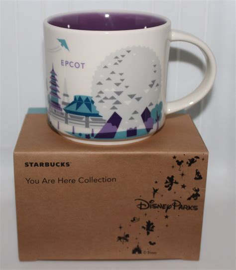 Epcot Starbucks You Are Here Collection Coffee Mug Mugs Starbucks