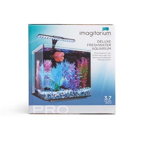 Imagitarium Gallon Pro Deluxe Freshwater Aquarium Petco