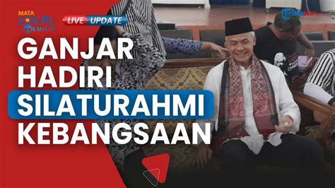 Ganjar Pranowo Silaturahmi Ke Kh Fadhlil Di Ponpes Darussalam Ciamis