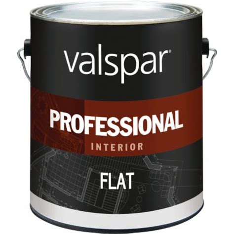 Valspar Professional Latex Flat Interior Wall Paint Medium Base 1 Gal