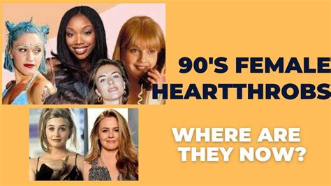 Nostalgia S Female Heartthrobs Where They Are Now Youtube