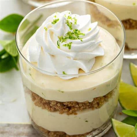 No Bake Key Lime Cheesecake Parfaits Key Lime Desserts Lime