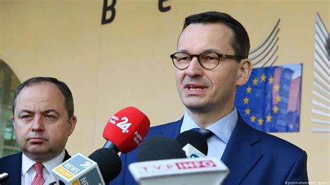 Morawiecki W Brukseli O Bud Ecie Pieni Dze Za Praworz Dno Dw