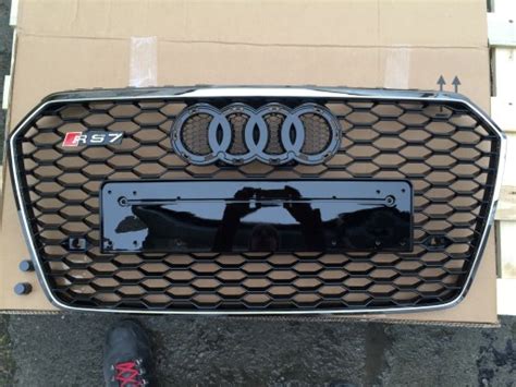 Atrapa Grill Audi A Styl Rs Chrom Za Z