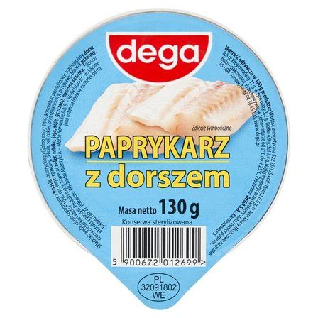 Dega Paprykarz Z Dorszem