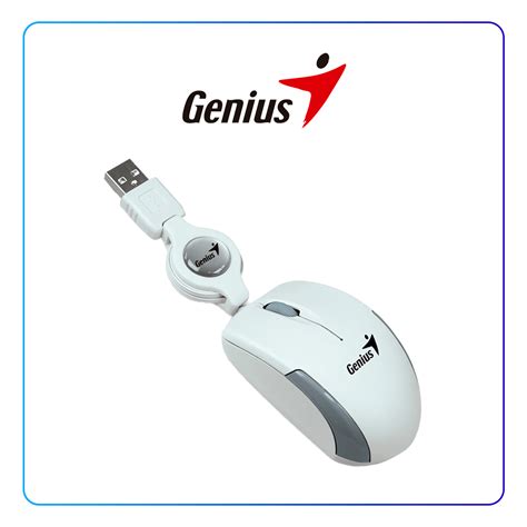 Mouse Genius Micro Traveler V Usb White Pn Sahua Per