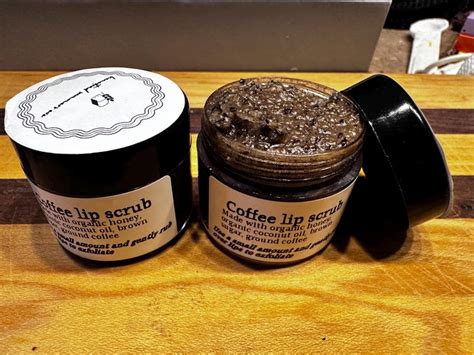 Coffee Lip Scrub Etsy