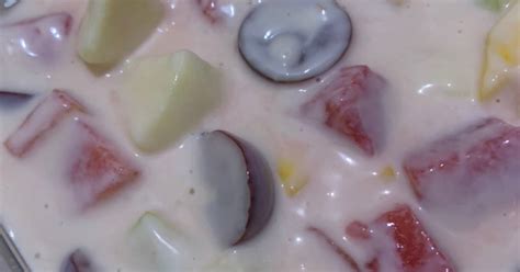 Resep Salad Buah Yakult Squeeze Oleh Tychans Cooking Cookpad