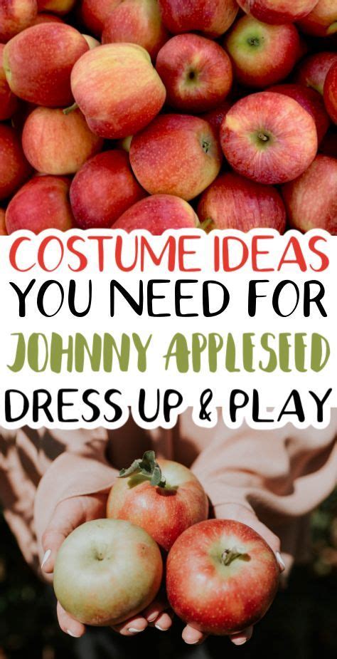 Fun Johnny Appleseed Costume Ideas For Preschoolers Apple Seeds