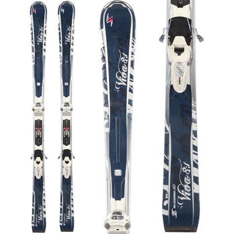 Blizzard Viva 8 1 IQ Max Skis Viva 12 Bindings Used Women S 2012