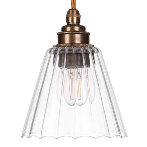 All Pendant Lighting Jim Lawrence Newton Fluted Pendant Light