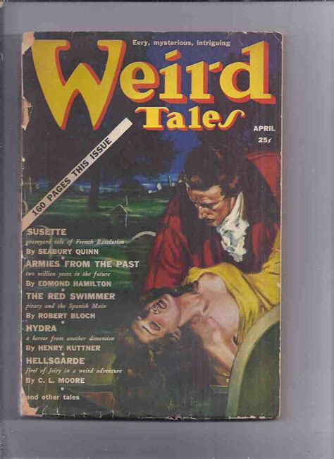 Weird Tales Magazine Pulp Volume 33 Xxxiii 4 April 1939