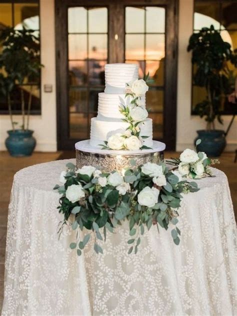 46 Best Wedding Cake Table Decor Ideas To Make A Focal Point