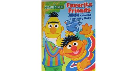 Sesame Street Jumbo Coloring And Activity Book Sunny Days By Sesame