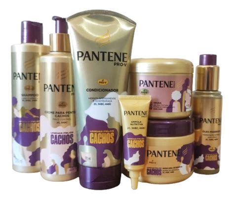 Pantene Unidas Pelos Cachos Kit Sh Cond Masc Cr Pent E Un Frete Gr Tis